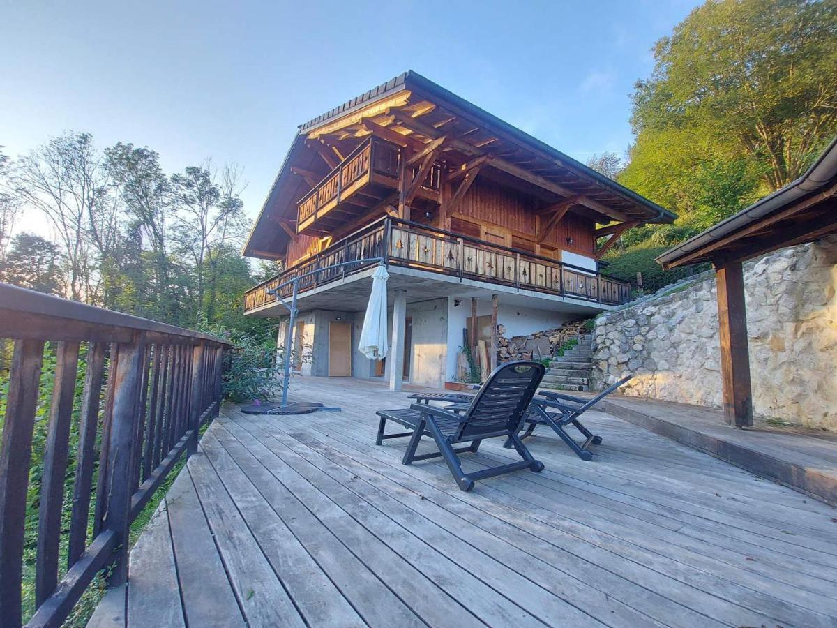 Chalet Savoyard Avec Jardin, Poele A Bois Et Wifi - Fr-1-624-11 Verchaix Εξωτερικό φωτογραφία