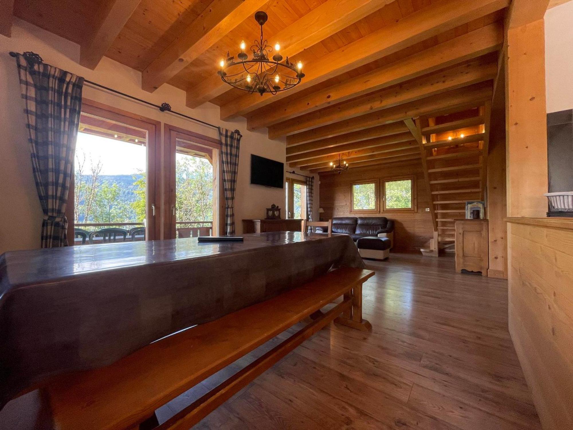Chalet Savoyard Avec Jardin, Poele A Bois Et Wifi - Fr-1-624-11 Verchaix Εξωτερικό φωτογραφία