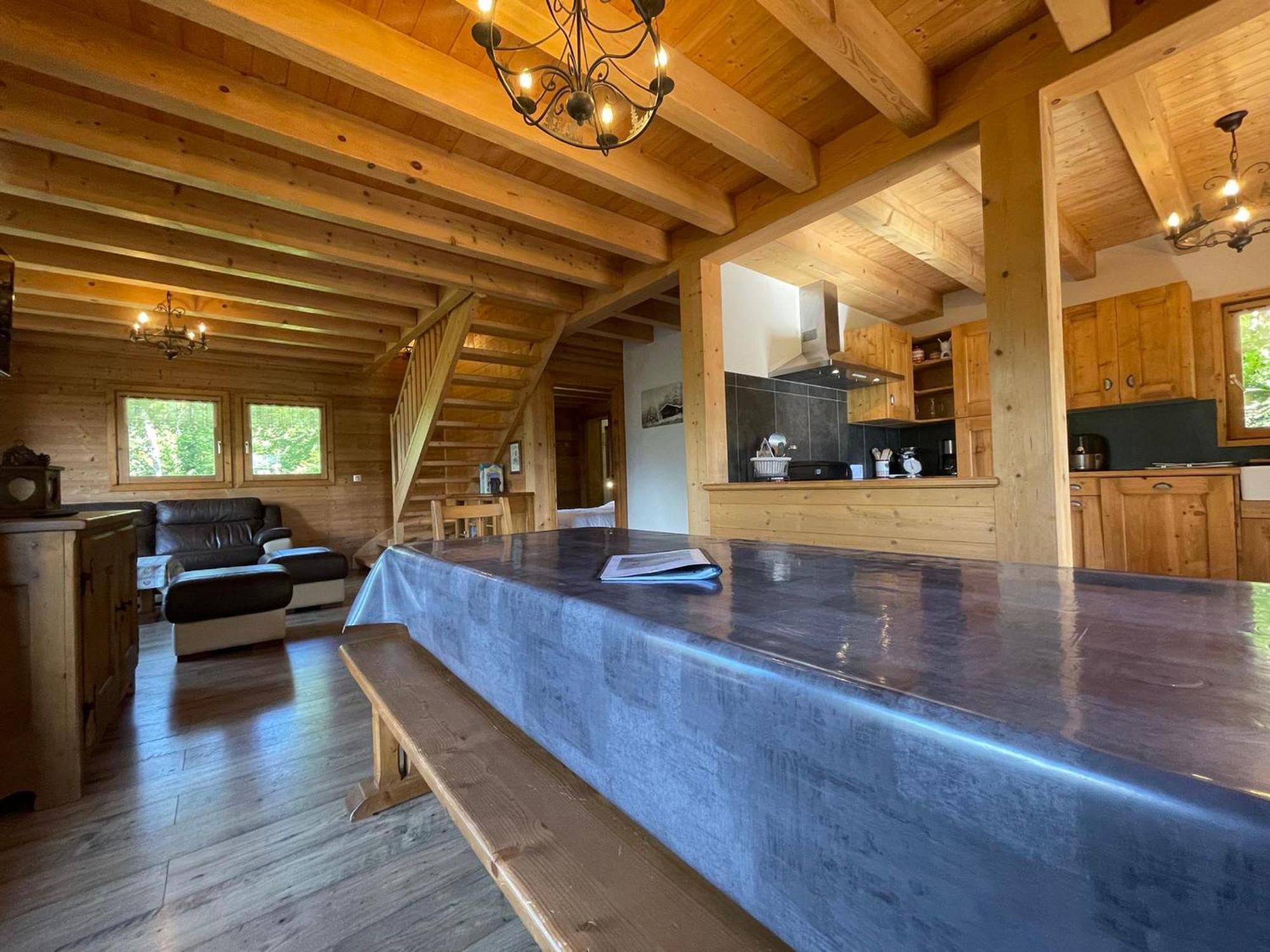 Chalet Savoyard Avec Jardin, Poele A Bois Et Wifi - Fr-1-624-11 Verchaix Εξωτερικό φωτογραφία